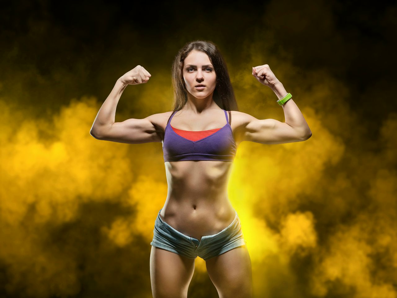 Athletic girls in Columbus